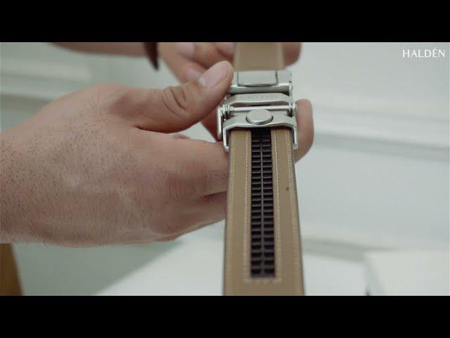 HALDÈN BELTS - Micro adjustable No holes belts