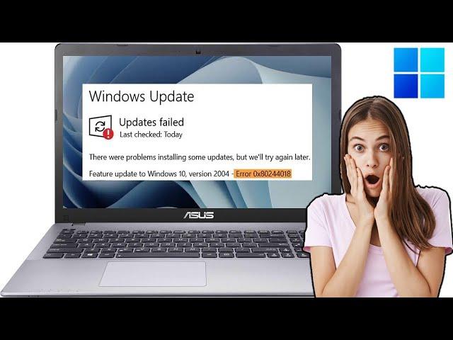 How to Fix Windows Update Error Code 0x80244018