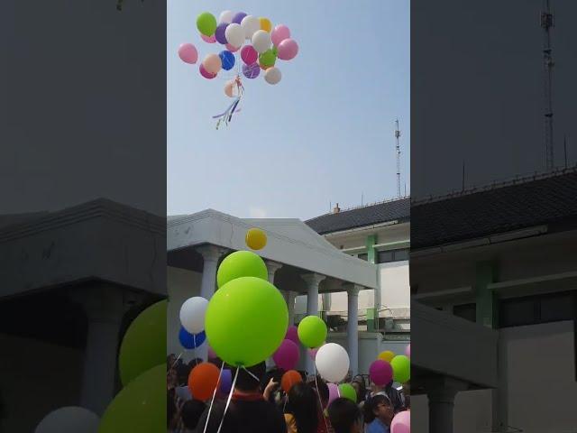 Pelepasan Balon Berhadiah 2024 GKI Tegal