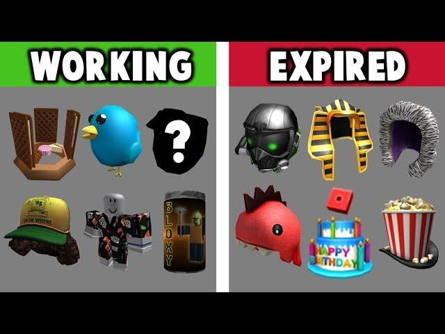 EVERY ROBLOX PROMO CODE!! Working & Expired!!
