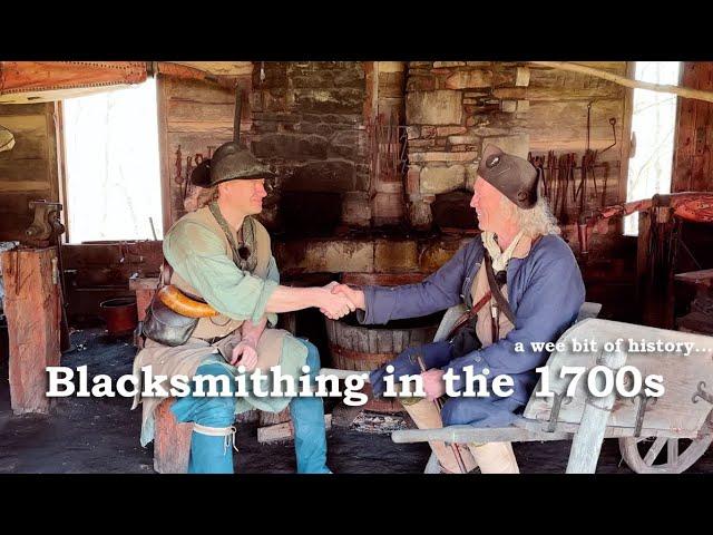 Blacksmithing in the 1700's:  A Conversation with Simeon England | The School of the Longhunter