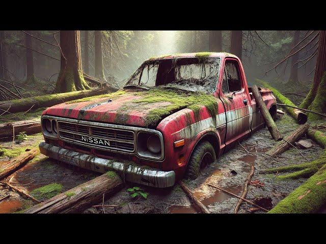 FULLY Restoration Abandoned 4WD TRUCK | Restoring NISSAN Pick-Up FORGOTTEN For 50 Years