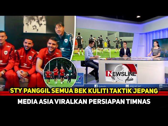 TIMNAS BIKIN HEBOH MEDIA ASIA! STY 'GEBER' persiapan ala Eropa~Jay & Verdonk bedah kekuatan Jepang