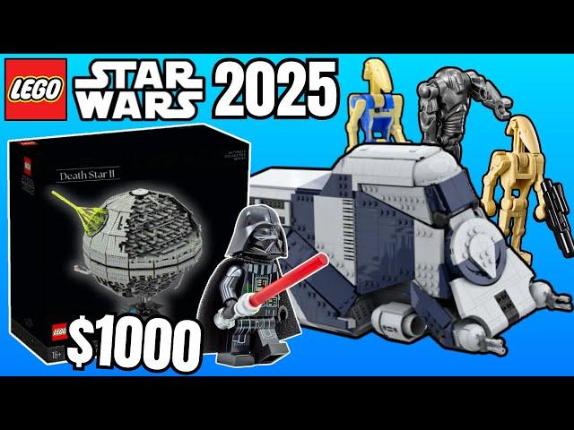 New 2025 LEGO Star Wars Rumors ($1000 LEGO Star Wars Set? New MTT and more!)