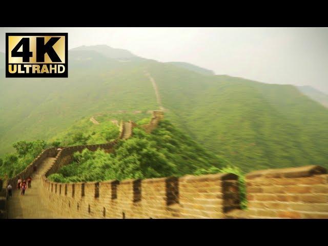 The Great Wall of China Walking Tour, Mutianyu 慕田峪, Beijing | What's it like in China? 《4K》