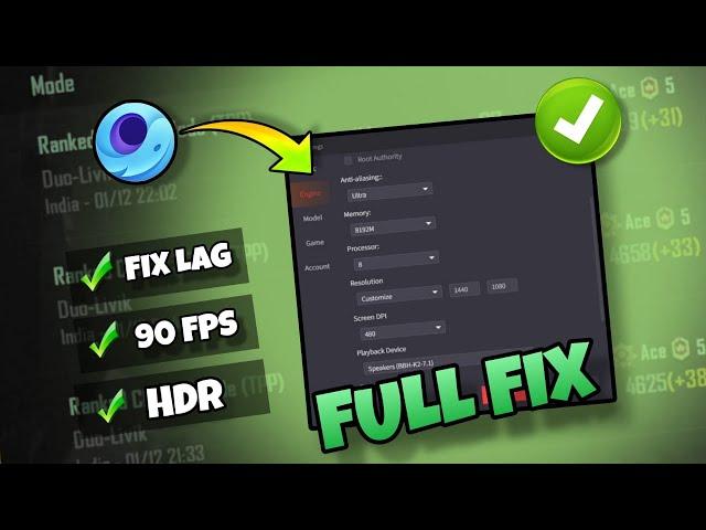 Gameloop 3.0 Ultimate Lag Fix | PUBG Emulator | Best LAG FIX SETTINGS 2024 | Boost FPS | Low End PC