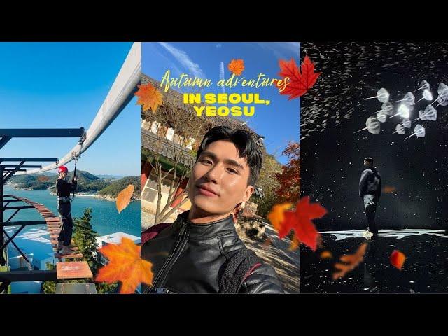 VLOG | My november 2023,  autumn in Seoul & Yeosu 