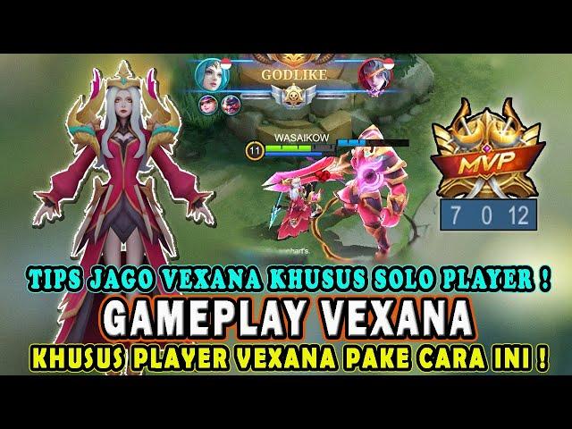 CARA MAIN VEXANA TERBARUBUILD EMBLEM DAN ITEM VEXANA TERSAKITGAMEPLAY VEXANA-MOBILE LEGENDS #mlbb