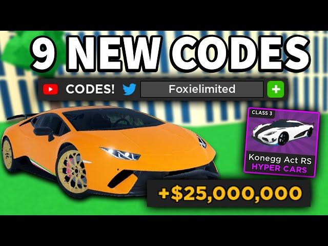 *NEW* WORKING ALL CODES FOR Car Dealership Tycoon 2024 DECEMBER! ROBLOX Car Dealership Tycoon CODES