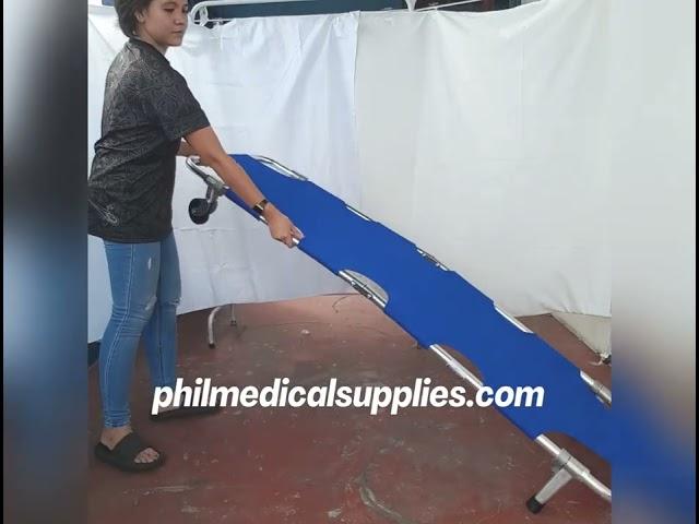 Stretcher Wheeled Folding, YDC-1A1 | PHILIPPINE MEDICAL SUPPLIES