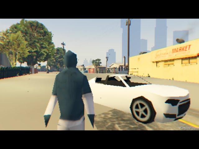  УЖАСНАЯ ГРАФИКА В GTA V [Пюре]