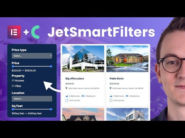 How to add filters with JetSmartFilters from Crocoblock - Elementor Pro