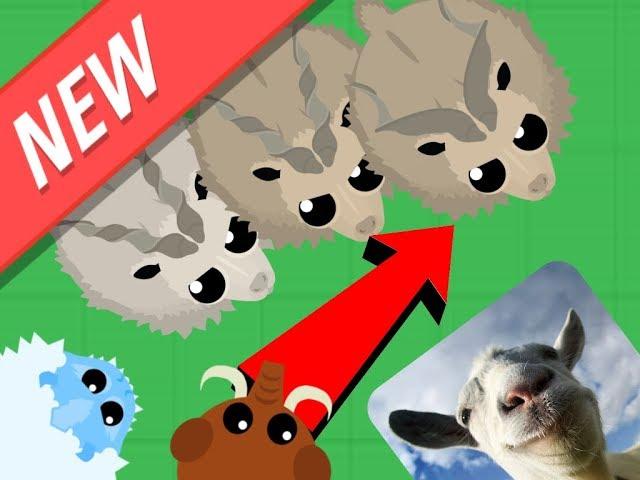 Mope.io  /NEW MARKHOR AND OP BIG GOAT UPDATE/