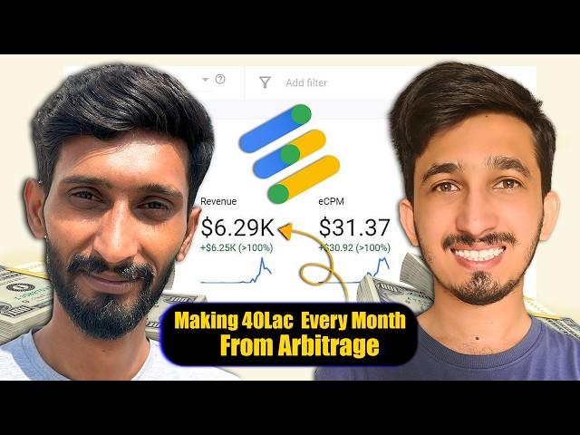 40 Lac PerMonth A Guy Making from Adx Arbitrage