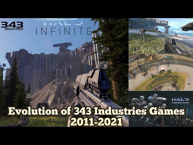 Evolution of 343 Industries Games 2011-2021