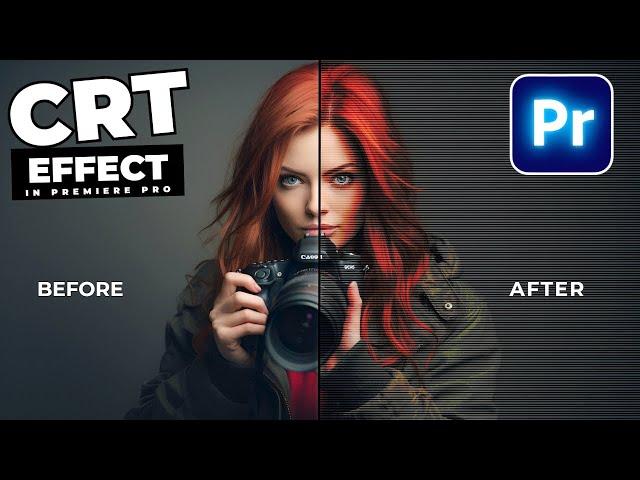 How To Add CRT TV Effect In Premiere Pro