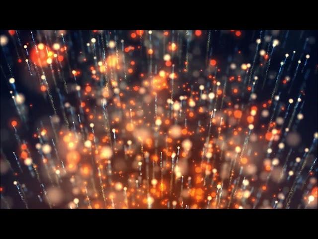 RED and ORANGE Lights BOKEH PARTICLES ANIMATION | Relaxing SCREENSAVER/ WALLPAPER