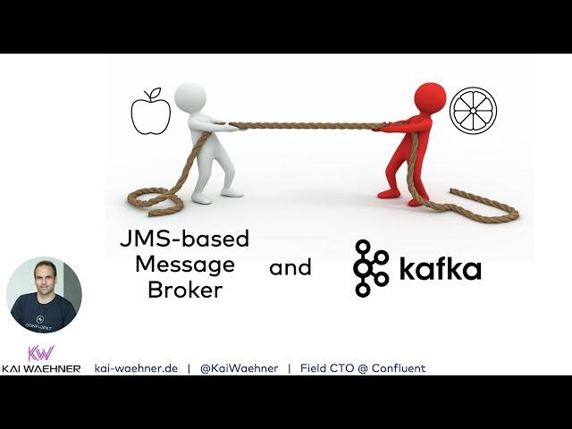 Apache Kafka vs. JMS Message Broker (IBM MQ, TIBCO, Solace)