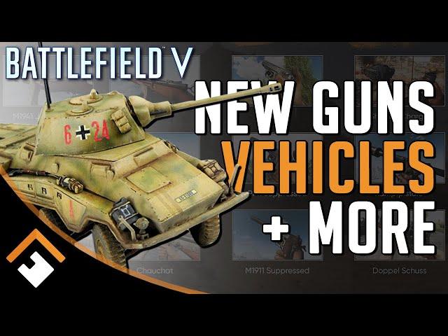 The Final (Content) Update: New Vehicles, Guns, Maps in Battlefield V