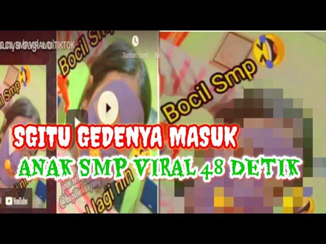 Video Full Bocah SMP 48 Detik Viral di Tiktok dan Twitter, Konten Tidak Senonoh Dilakukan Cewek SMP