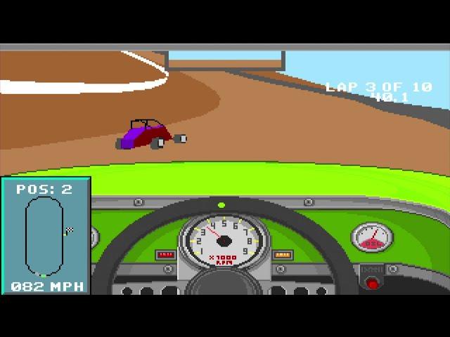 Distinctive Software - Mario Andretti's Racing Challenge - 1991