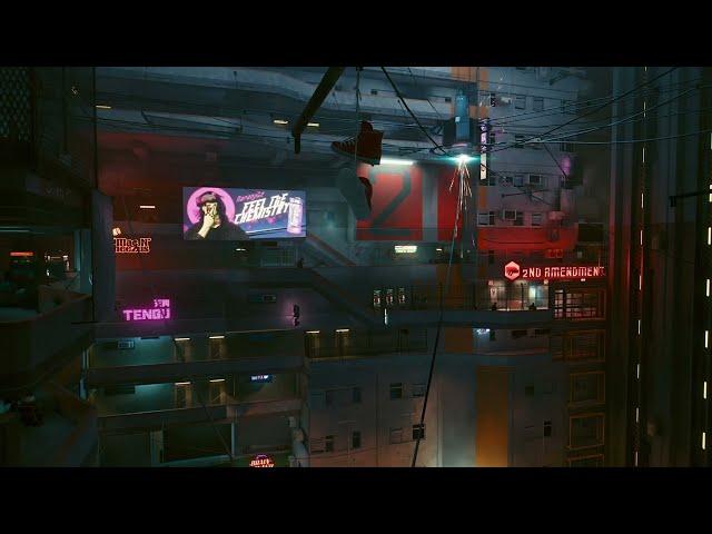 Cyberpunk 2077 Ambience | Megabuilding H10