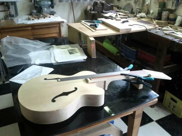 Building an Archtop Jazz Guitar 2012