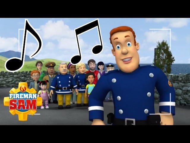 Fireman Sam Theme Song and Other Songs!  NEW Fireman Sam