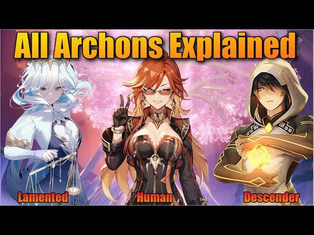 The Tsaritsa & All Archons Explained - Genshin Impact 5.0 Lore & Theory