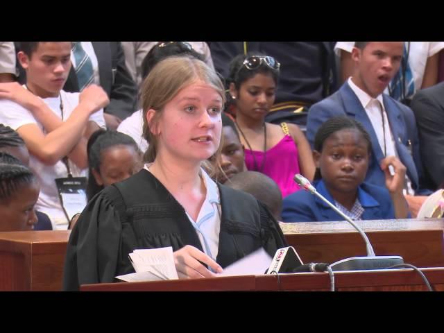 Finals of the 2015 National Schools Moot Court Competition