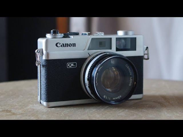 Canonet QL19 35mm Rangefinder Camera