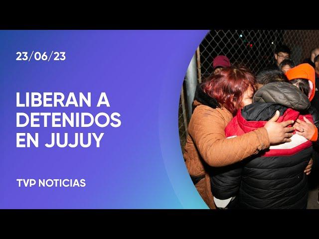 Jujuy: liberaron a detenidos de la represión