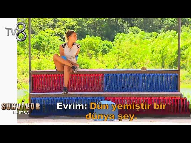 Yerde Yatan Barış'a, Evrim'in Dikkat Çekici Yorumları | Survivor Ekstra 97.Bölüm