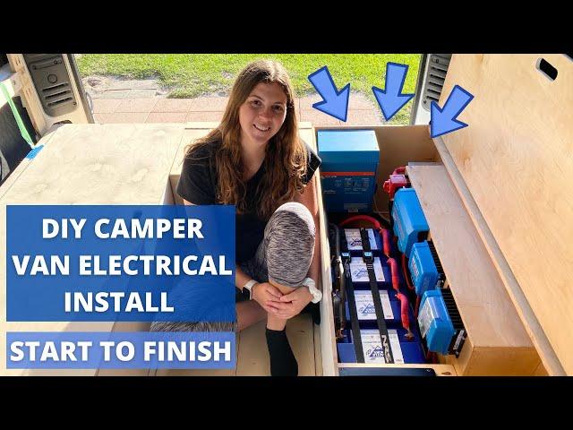 DIY Campervan Electrical Install START TO FINISH w/EXPLORIST.Life Wiring Kits | Van Build Series 12