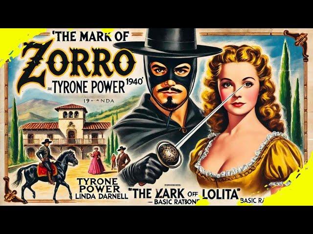 The Mark of Zorro (1940) | Klasik Swashbuckler Filmi | Tyrone Power, Linda Darnell