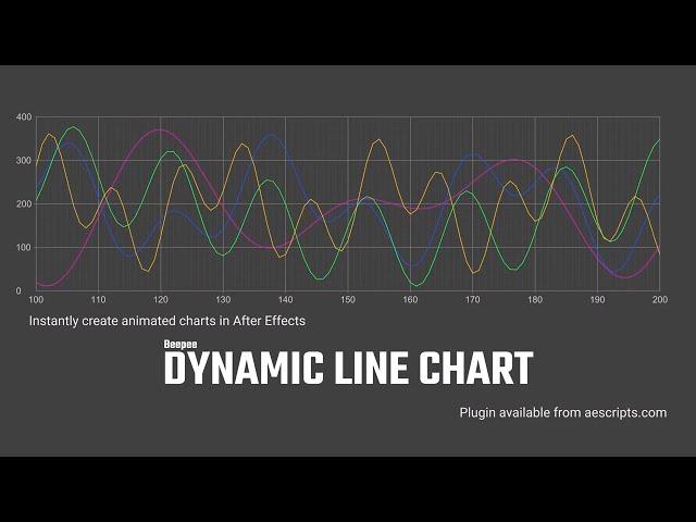 Dynamic Line Chart Plugin for After Effects