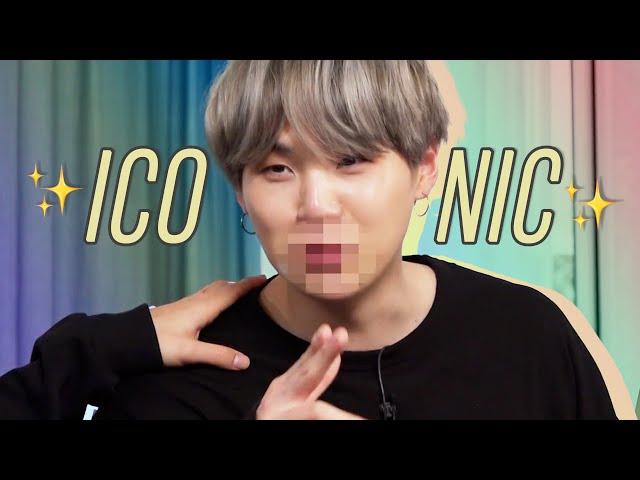 imagine thinking yoongi isn't iconic 