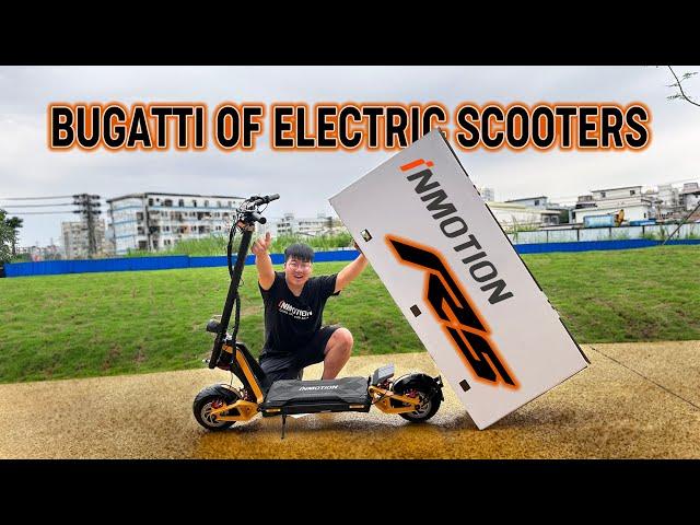 Bugatti of Electric Scooters || Inmotion RS Unboxing!