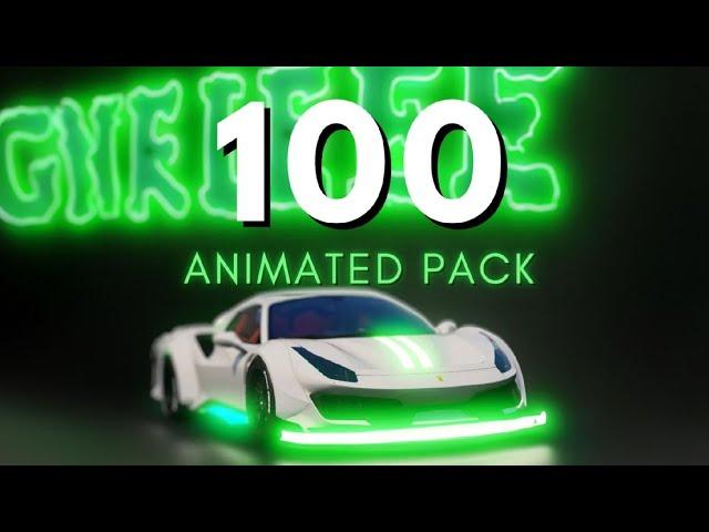 FiveM 100 Animated Car Pack | Optimized Textures | Preview