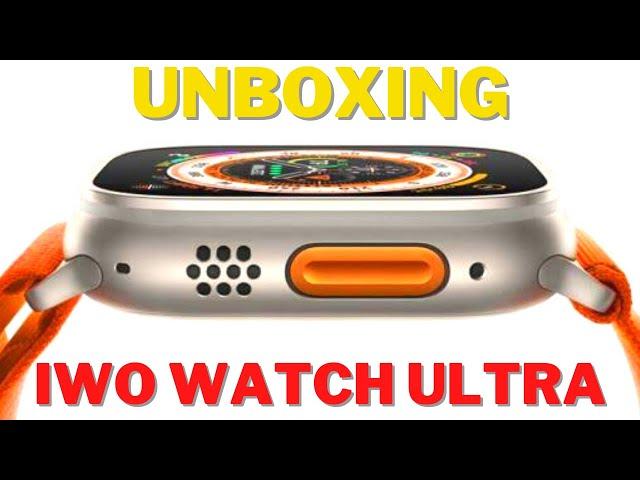 UNBOXING e REVIEW IWO WATCH ULTRA - COM GPS, SOS, 173 MODOS DE ESPORTE. IWO WATCH ULTRA SERIES 8