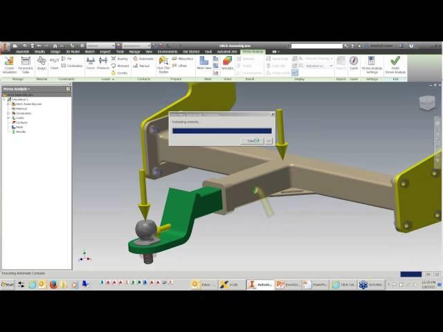 Finite Element Analysis (FEA) with Autodesk® Inventor®