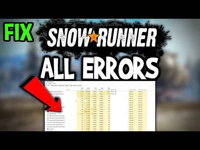 Snowrunner – How to Fix All Errors – Complete Tutorial