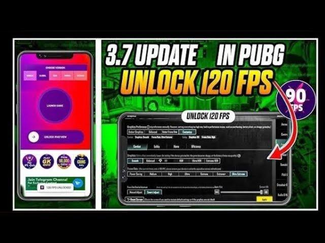 FPS 101% Show | How to Unlock 120 Fps In Pubg |Shizuku 3.7 update 120 Fps  |Ck king yt