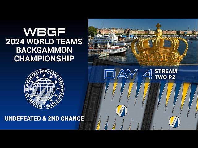 Day 4, Stream 2 P2: Masters Undefeated & 2nd Chance | WBGF 2024 Individual Categories