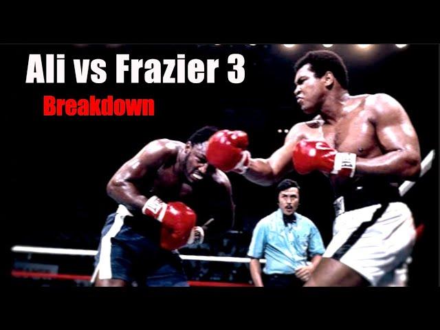 The Thrilla in Manila Explained - Ali vs Frazier 3 Breakdown