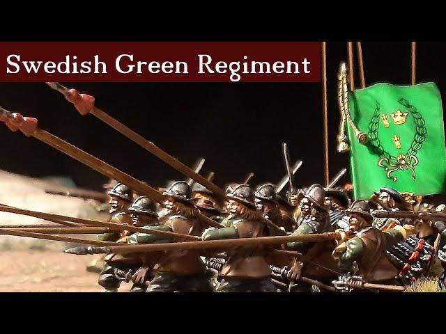 Pike & Shotte: Swedish Green Regiment. Thirty Years War.