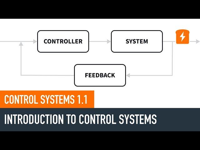 Introduction to Control Systems | Control Systems 1.1