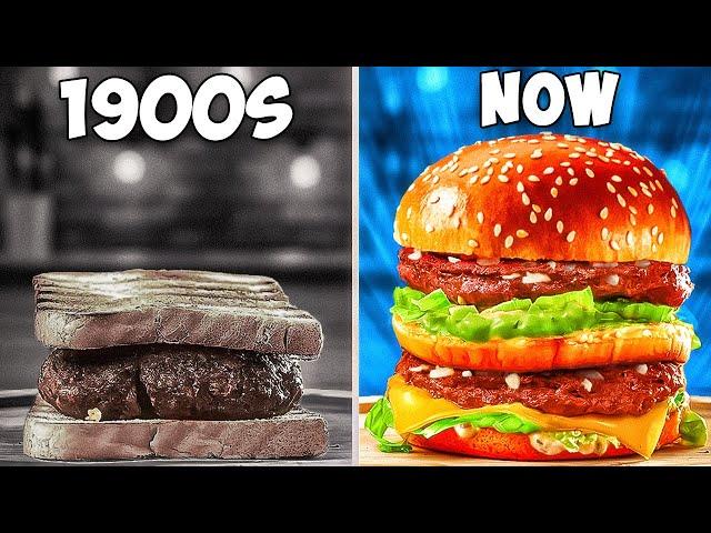 I Cooked 100 Years of Burgers