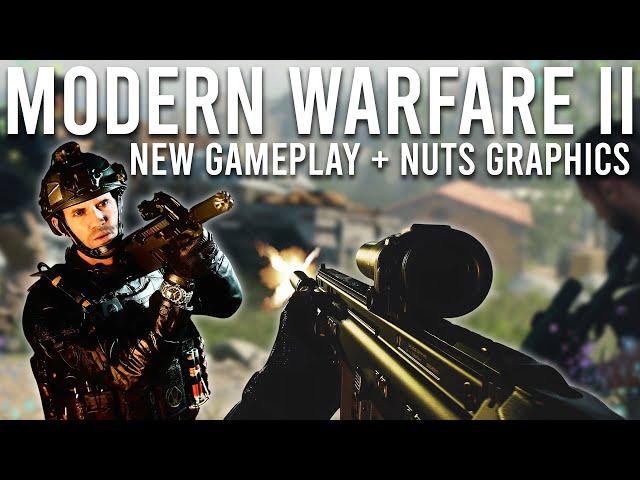 Modern Warfare 2 NEW gameplay looks Incredible!