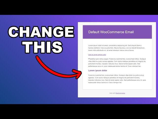 Customize WooCommerce Emails in 2 EASY Ways